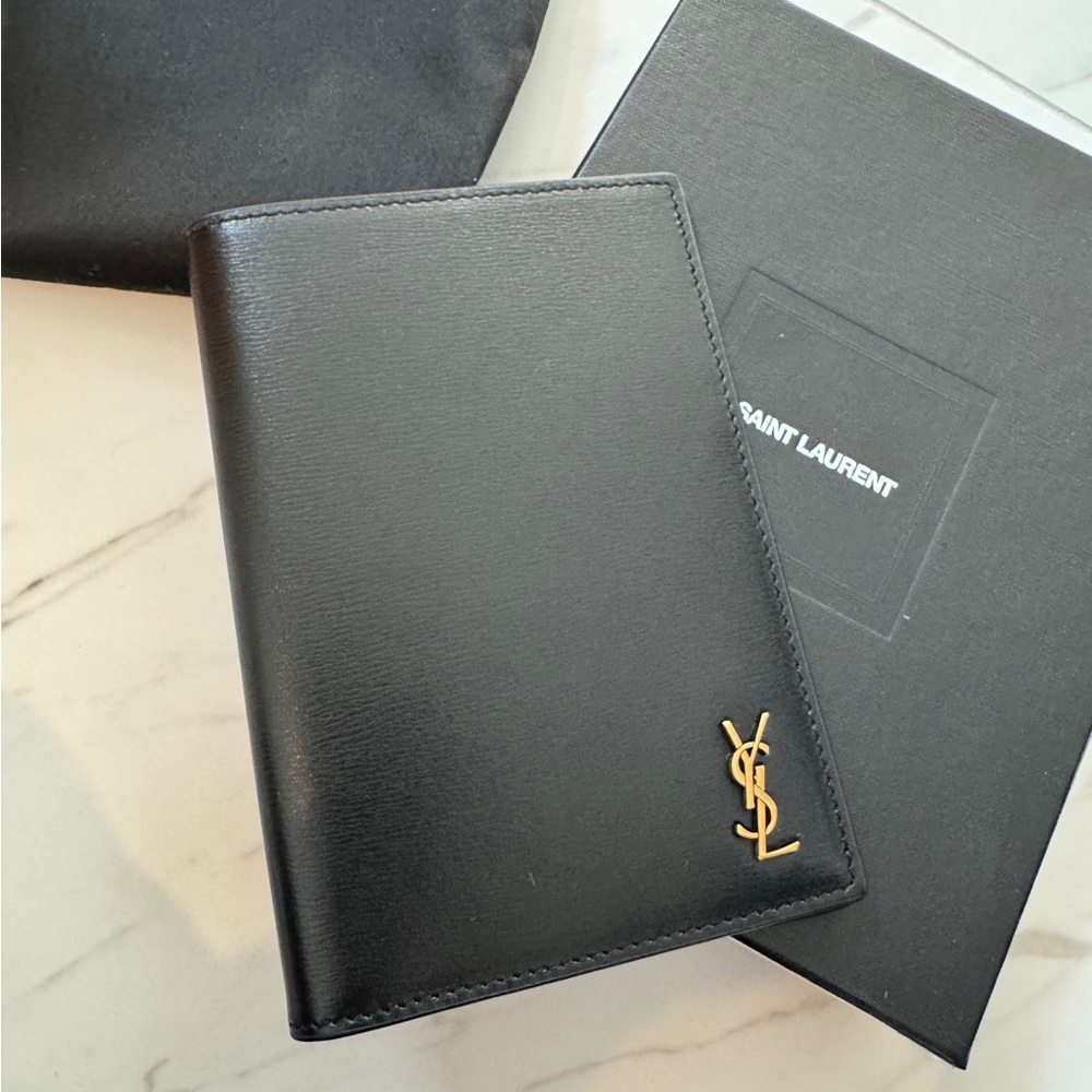 YSL passport holder